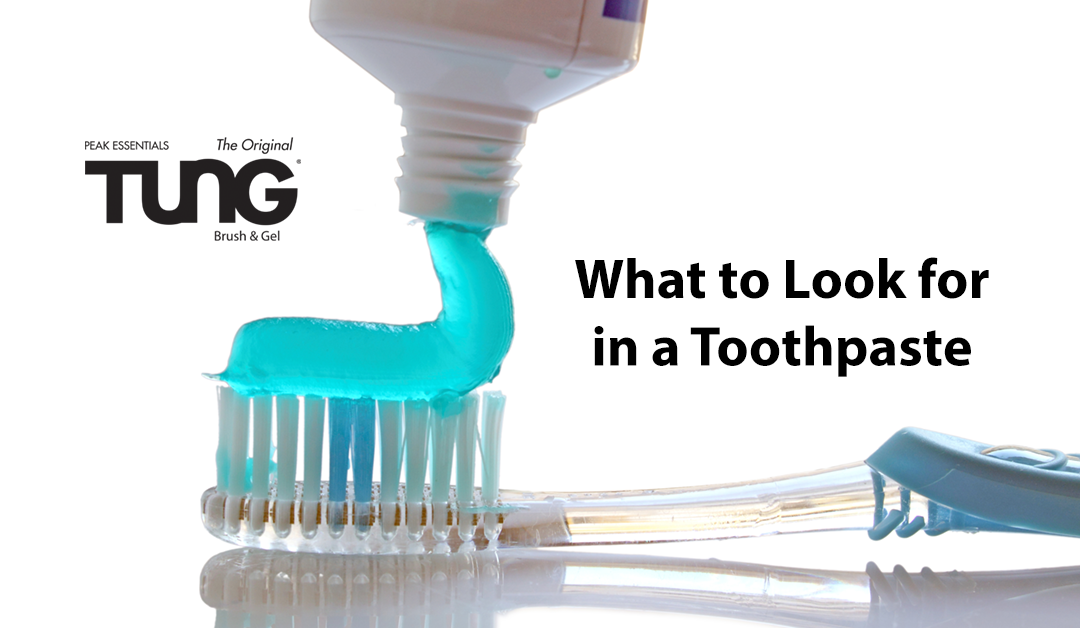 What to Look for in a Toothpaste