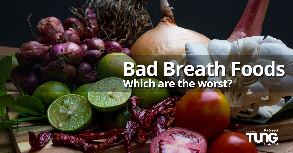 Bad Breath Foods: Know Which Foods Make it Worse... and Better!