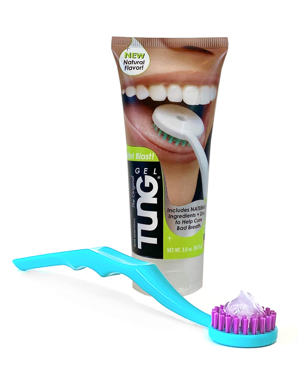 TUNG Natural Tongue Brush Gel